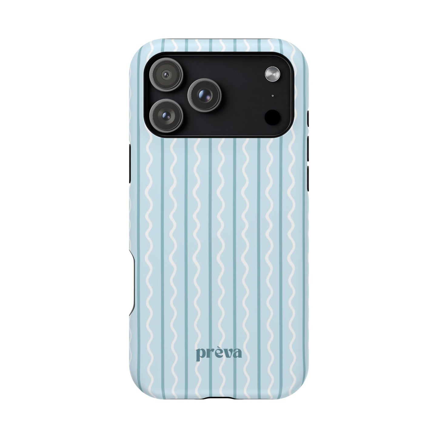 Blue Island Stripes Phone Case