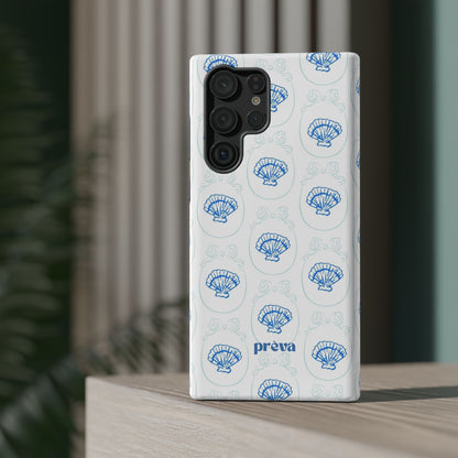 Fancy Teal Shell Phone Case
