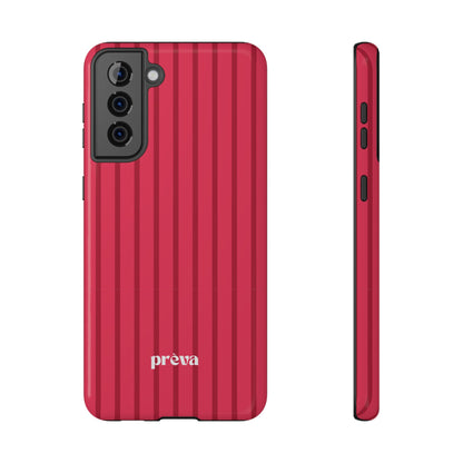 Pinky Red Stripes Phone Case