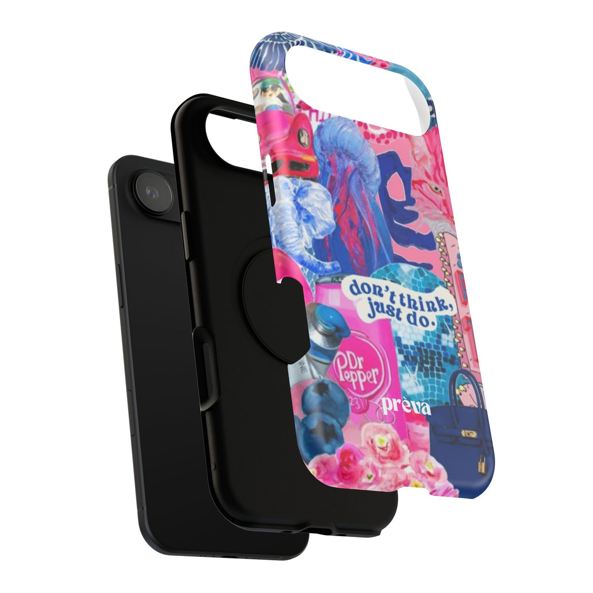 Vibrant Galaxy Collage Phone Case