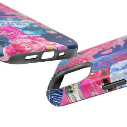Vibrant Galaxy Collage Phone Case