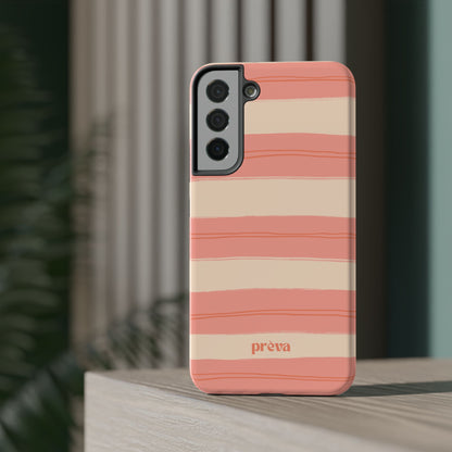 Coral Coast Stripes Phone Case