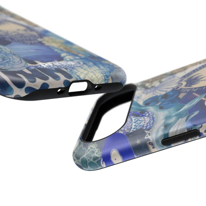 Blue Night Collage Phone Case