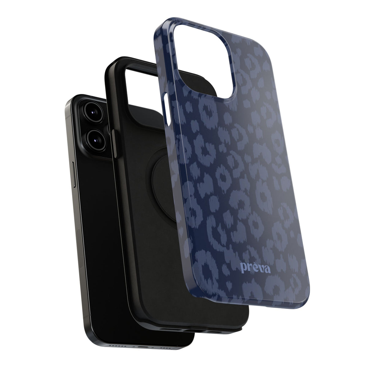 Navy Leopard  Phone Case