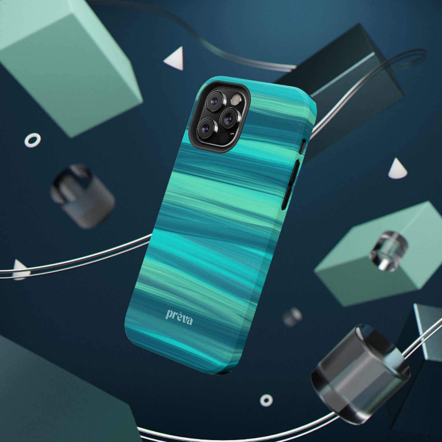 Teal Rift Phone Case