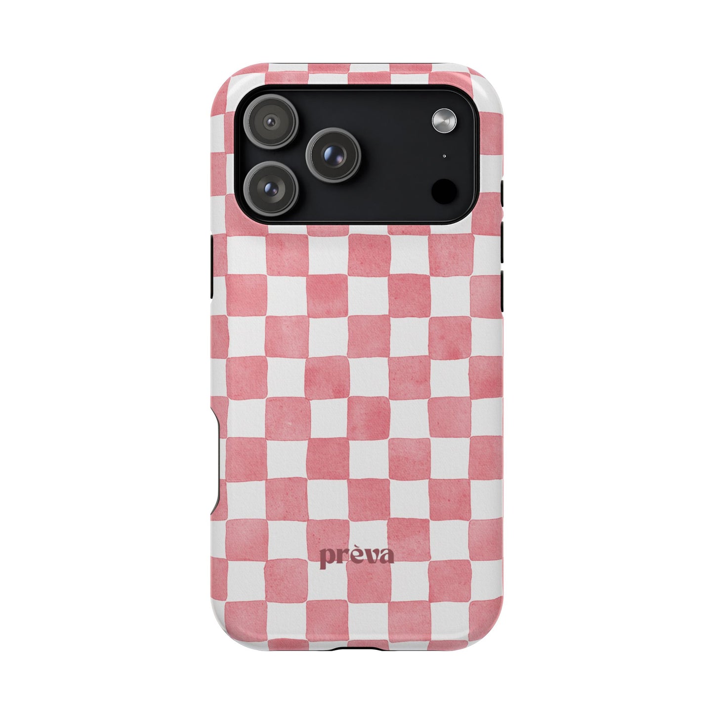 Pink Checkers Phone Case