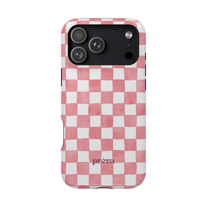 Pink Checkers Phone Case