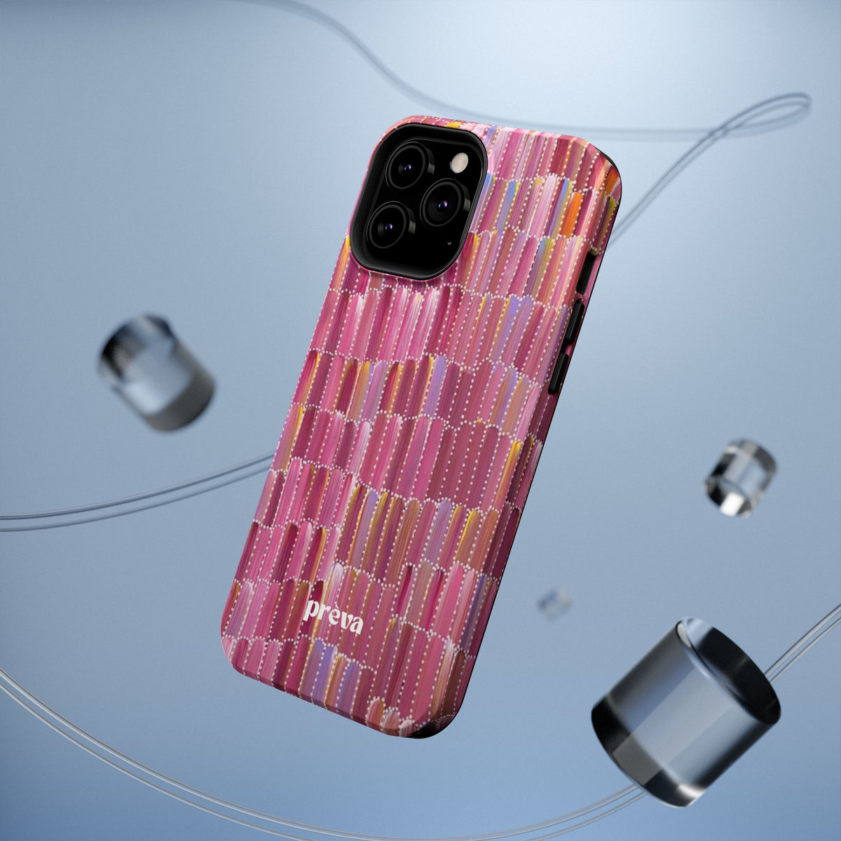 Pink Brushstroke Phone Case