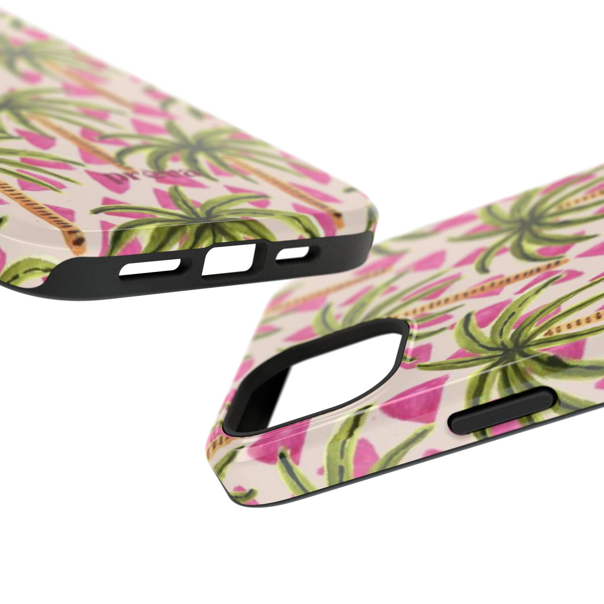 Phone Case — Pink Palm Tree Impact-Resistant Protector