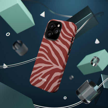 Red Zebra Phone Case
