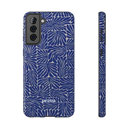Blue Abstract Greek Phone Case