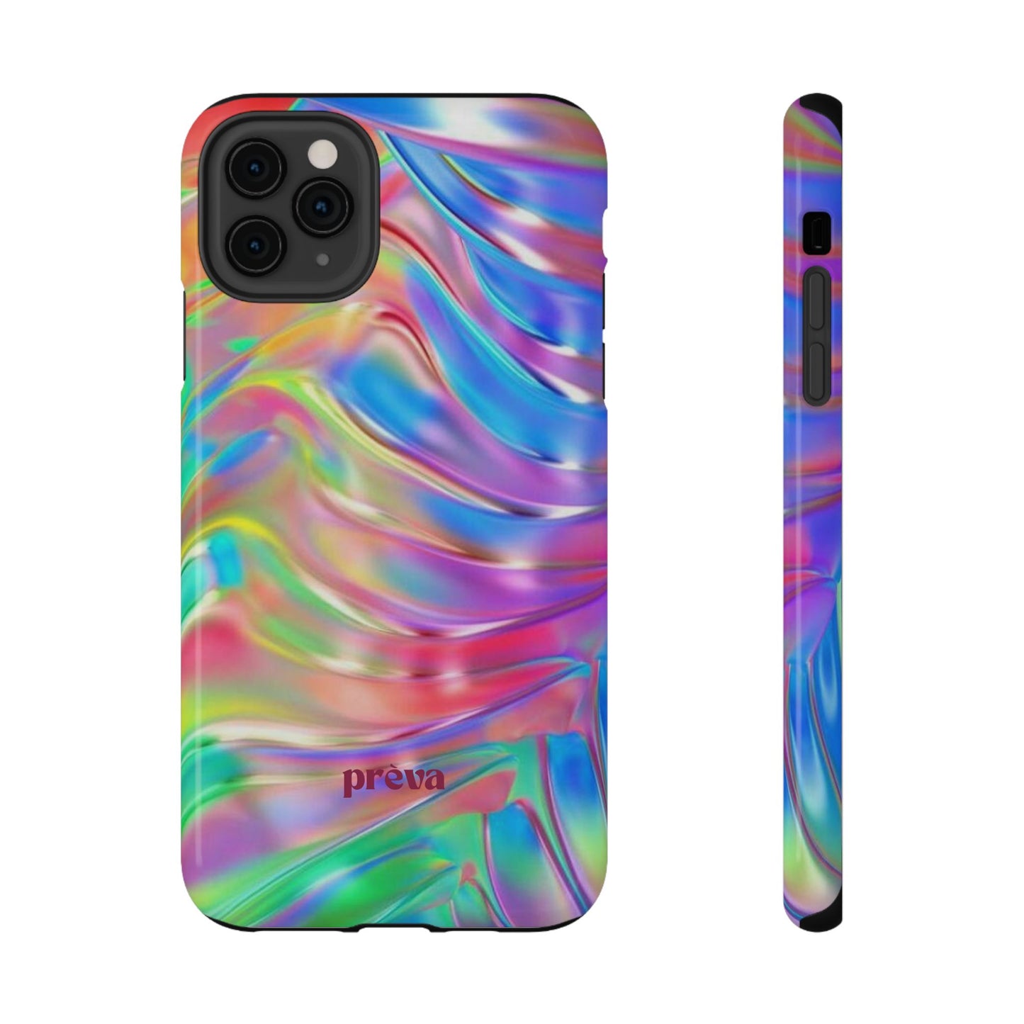 Iridescent Swirl Phone Case