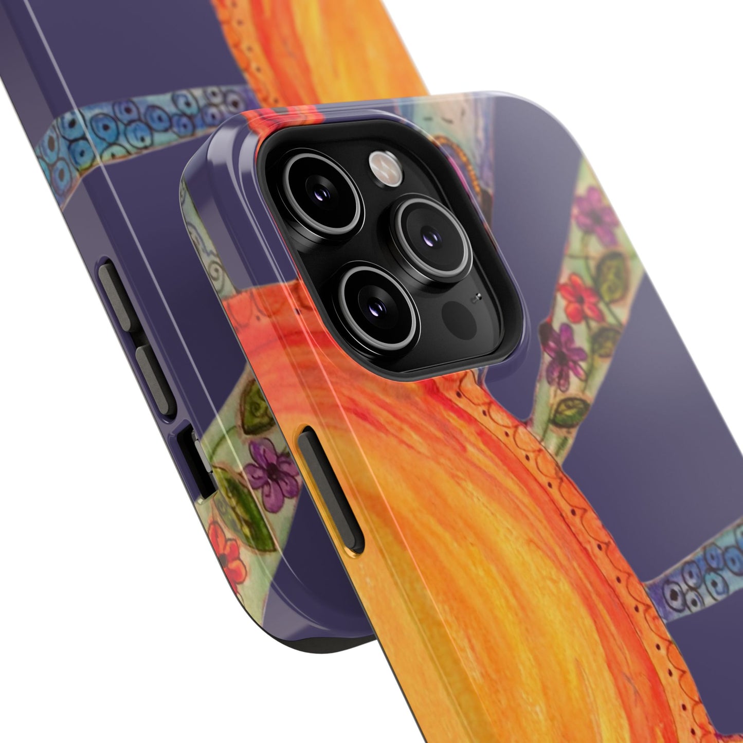 Purple Cancun Sun Phone Case
