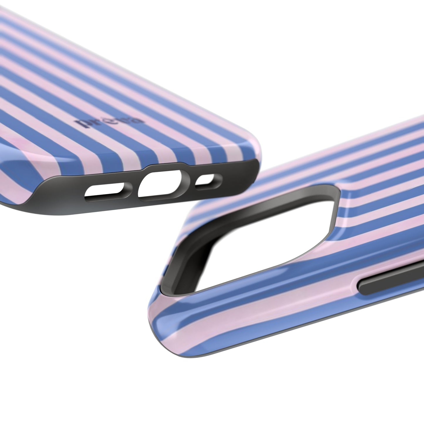 Striped Purple and Pink Phone Case