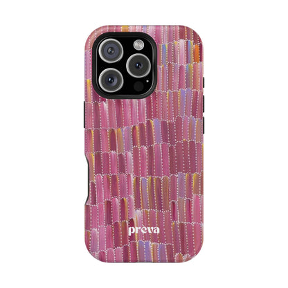 Pink Brushstroke Phone Case