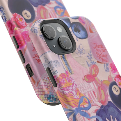Retro 8 Ball Collage Phone Case