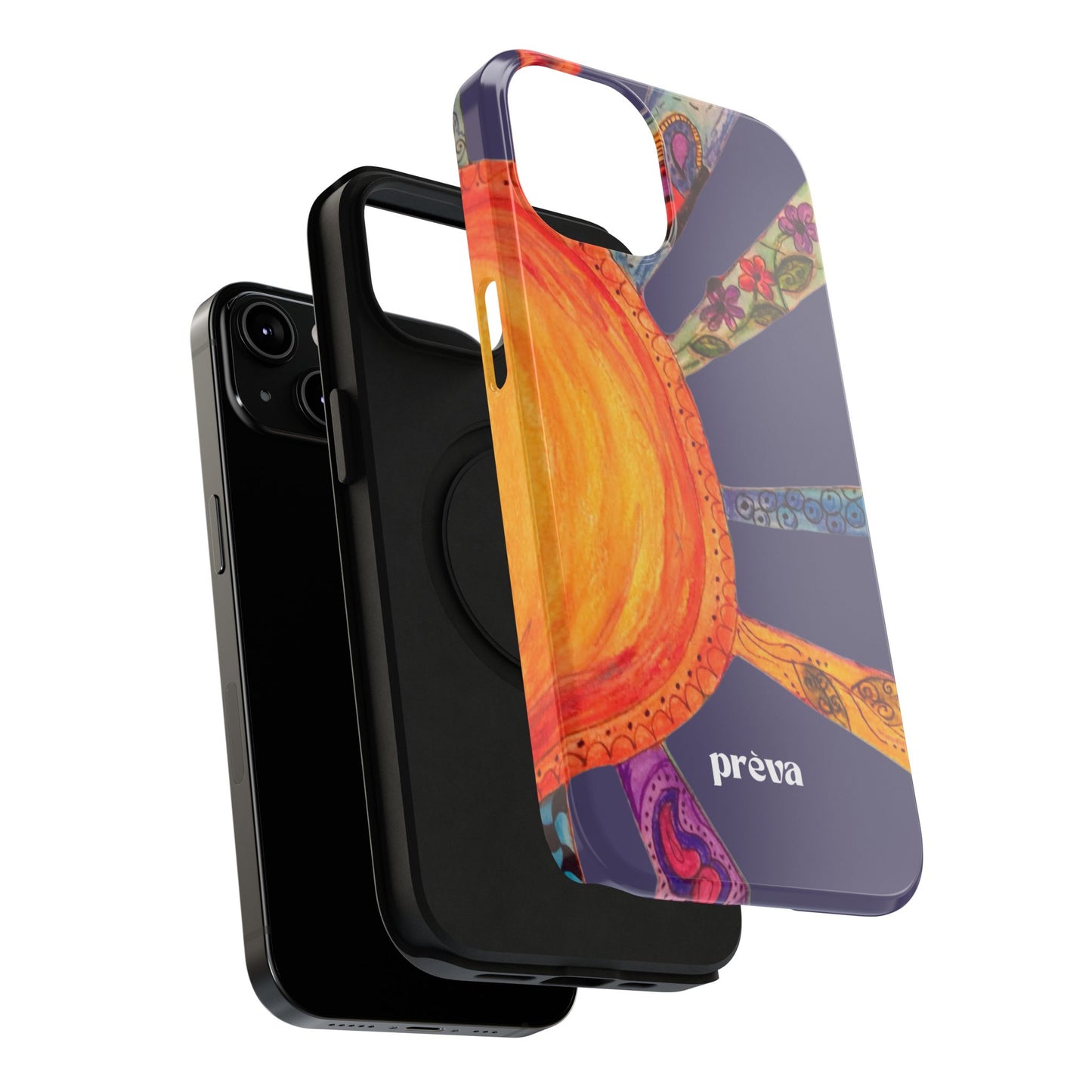 Purple Cancun Sun Phone Case