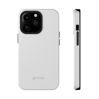 White & Grey Phone Case