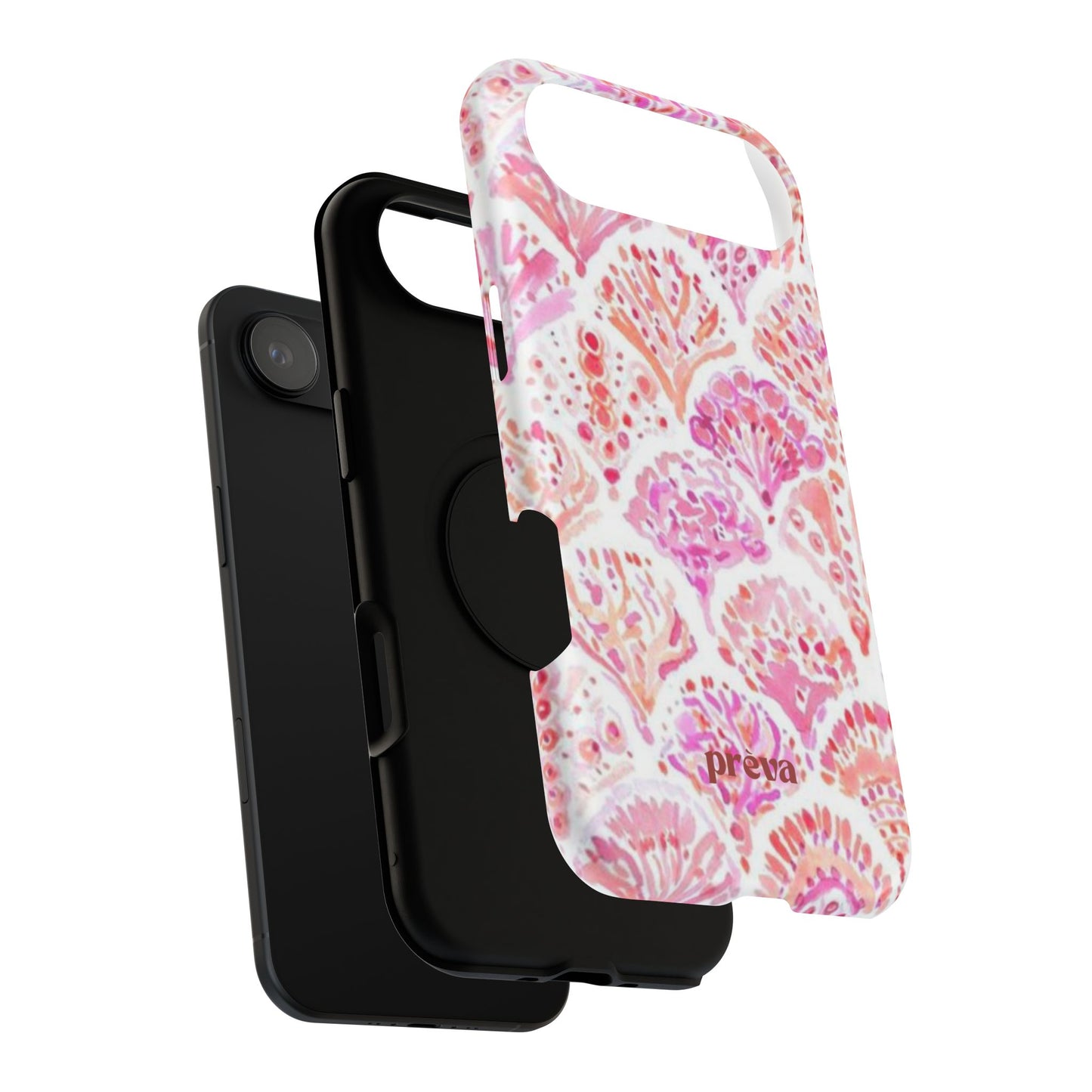 Pink Shell Watercolor Phone Case