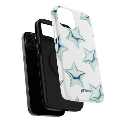 White Starburst Phone Case