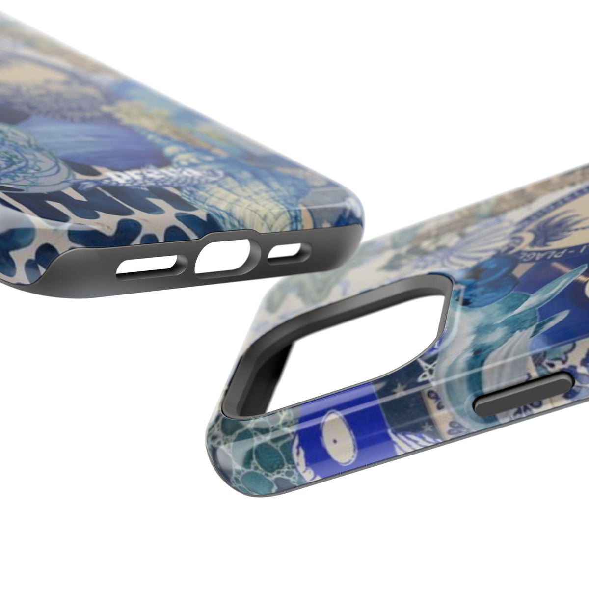 Blue Night Collage Phone Case