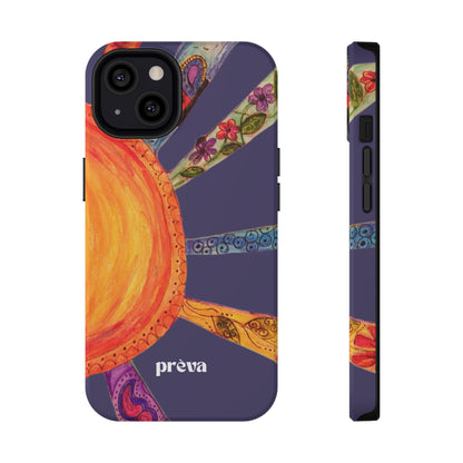 Purple Cancun Sun Phone Case