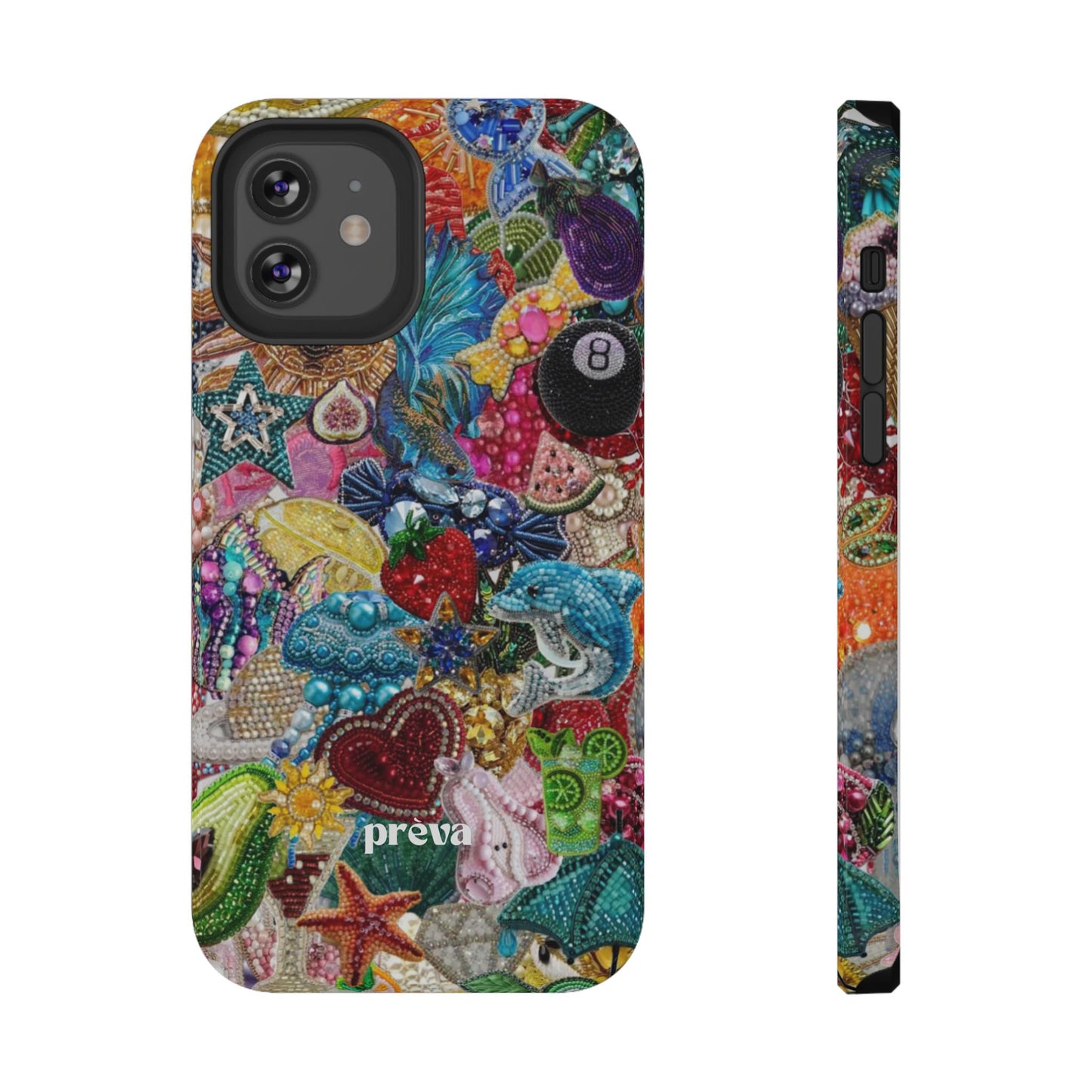 Colorful Rhinestone Phone Case