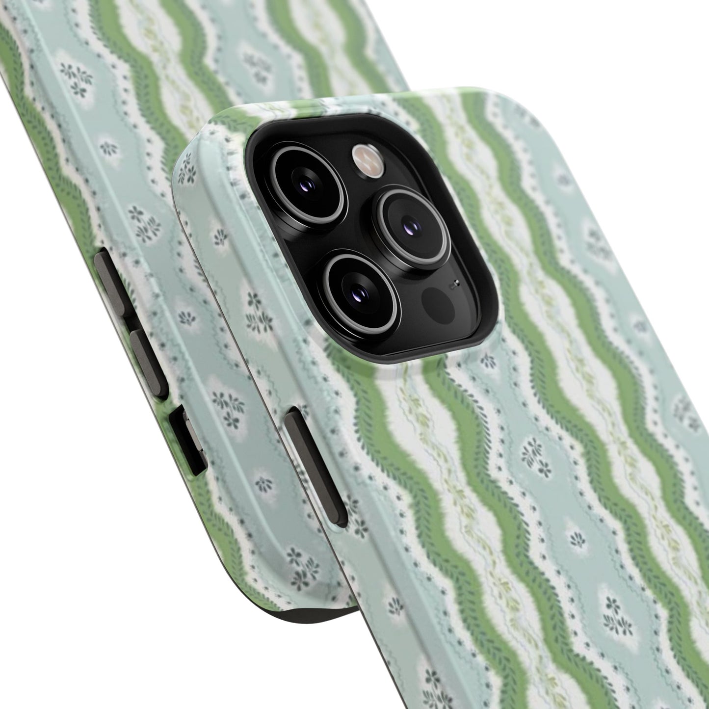 Green Waves Phone Case