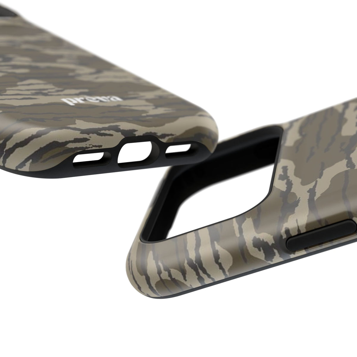 Camo Impact-Resistant Phone Case — Military Green Rugged Protection