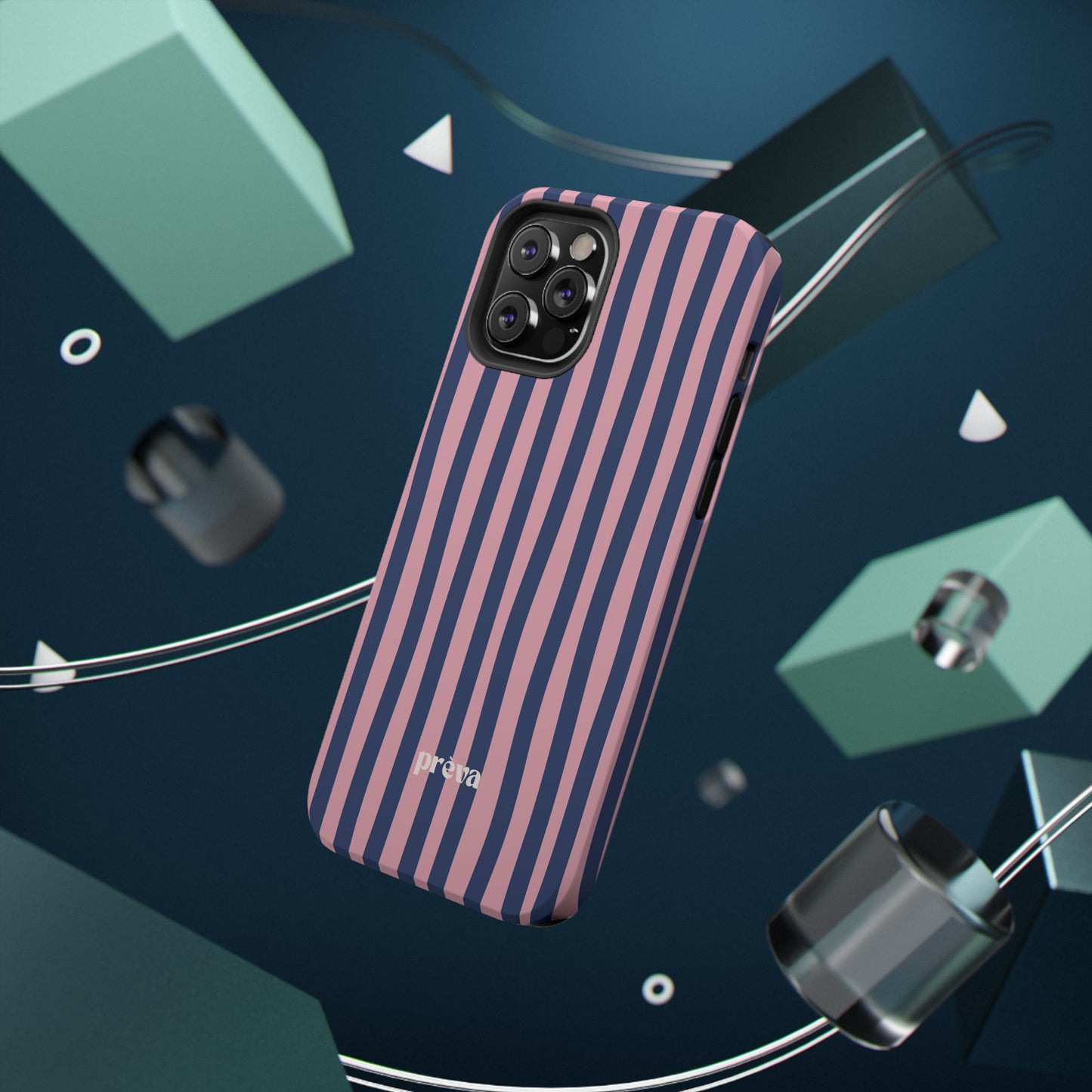 Blue and Pink Stripes Case