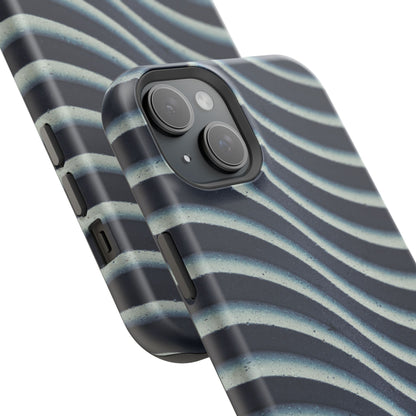 Navy Waves Phone Case
