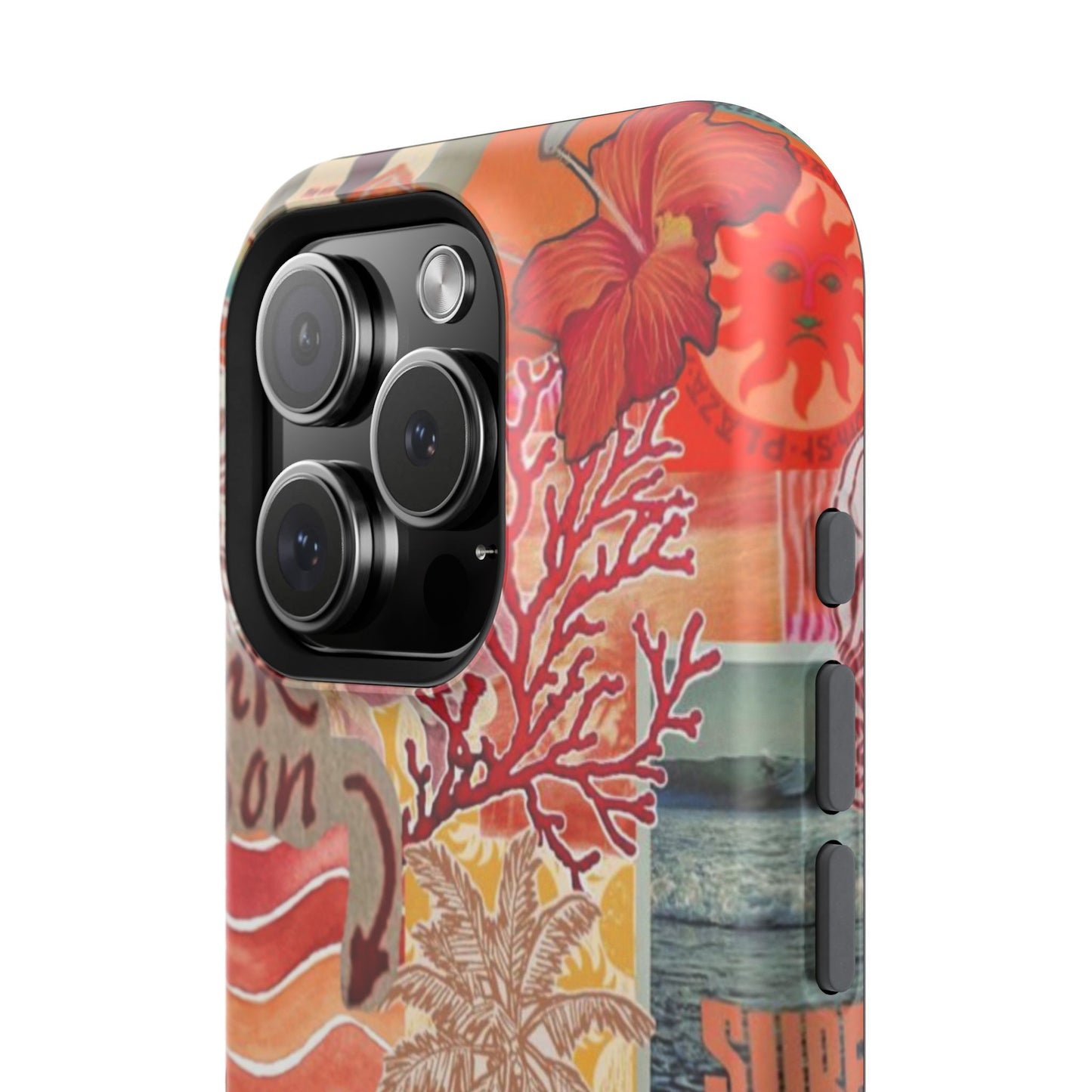 Vintage Floral Collage Phone Case