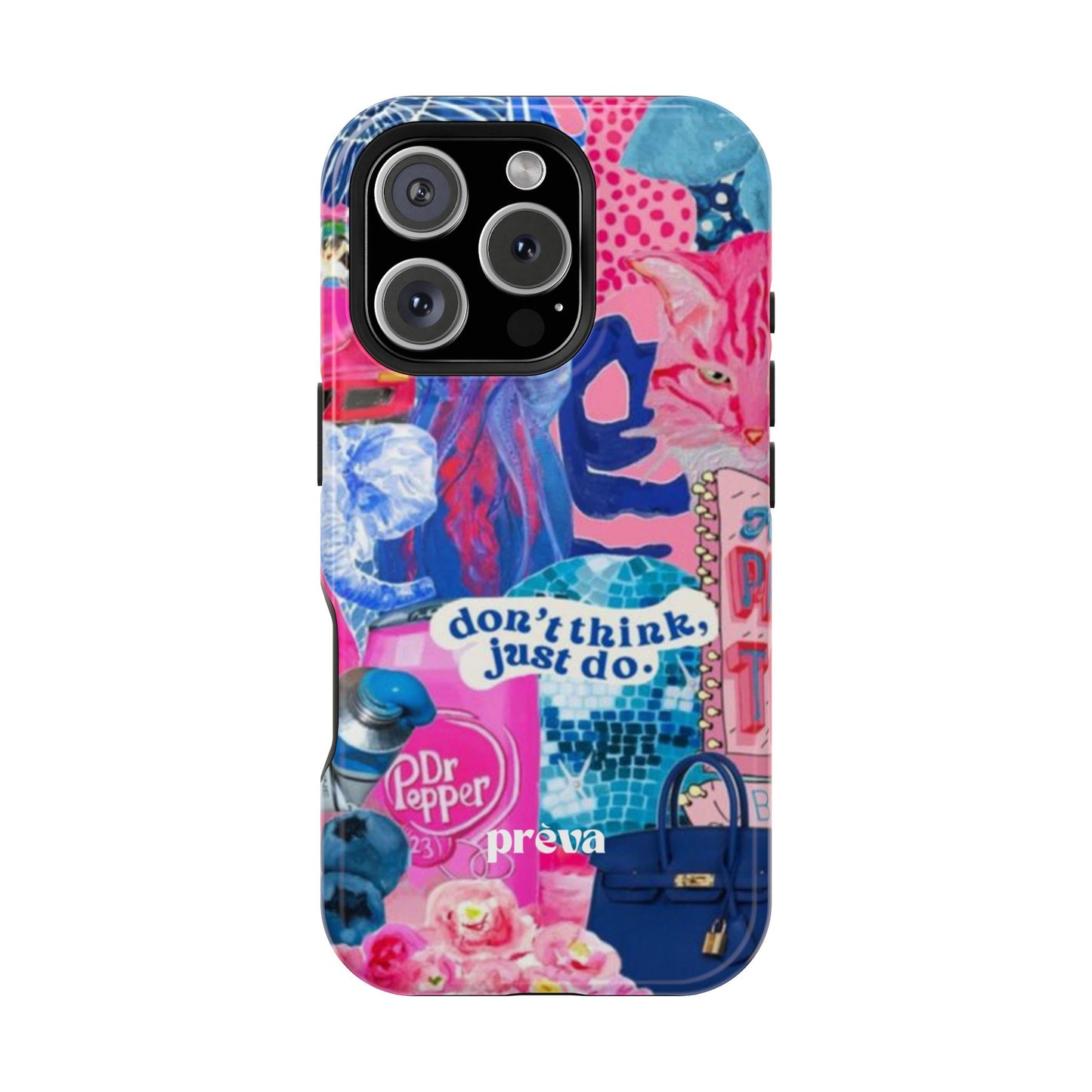 Vibrant Galaxy Collage Phone Case