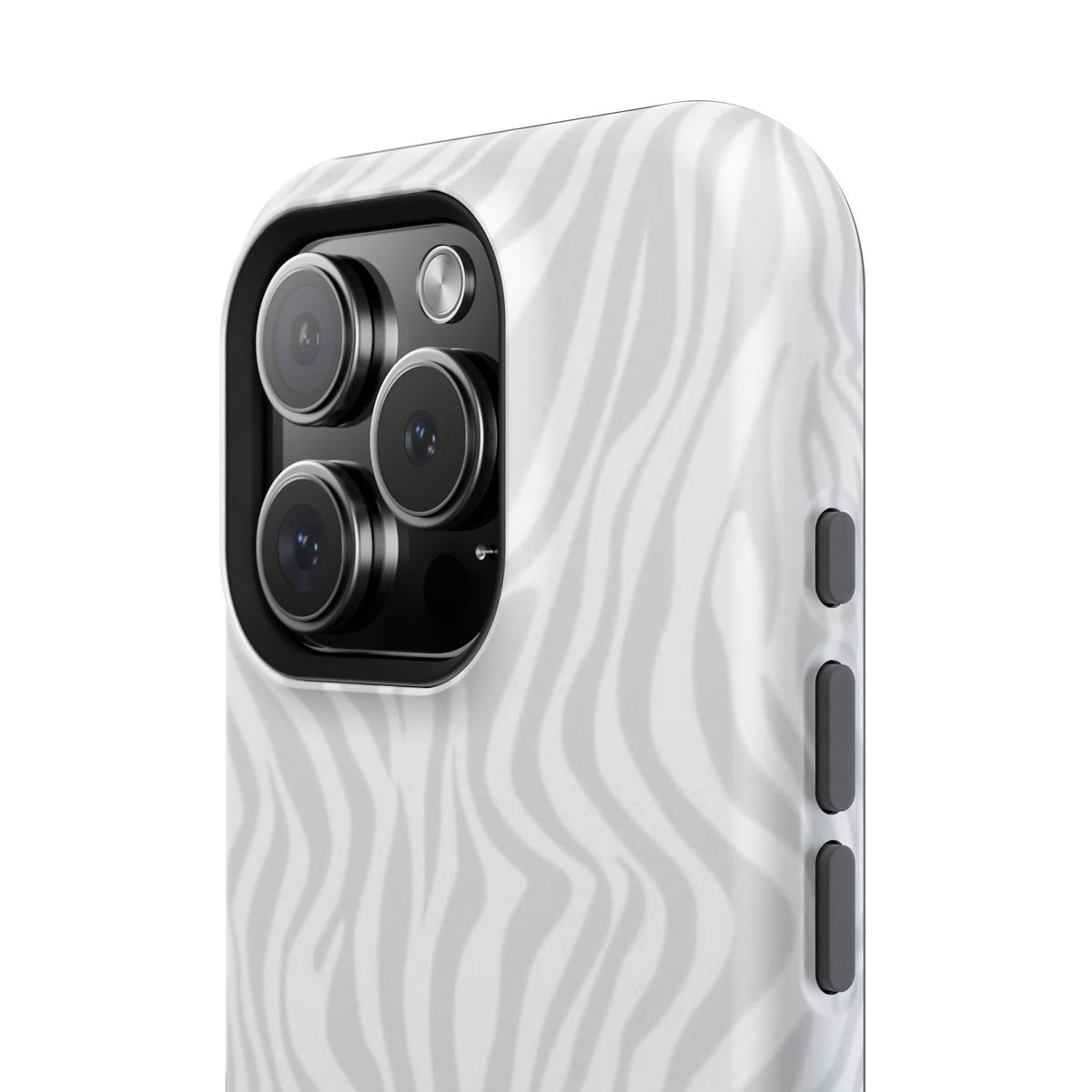 Zebra White Wave Phone Case
