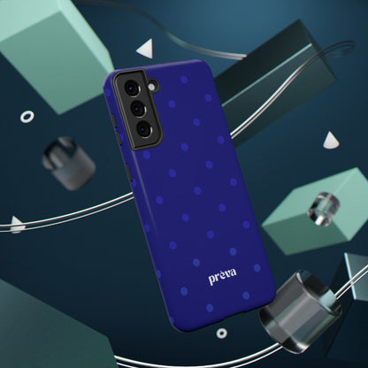 Dark Blue Polka Dots Phone Case