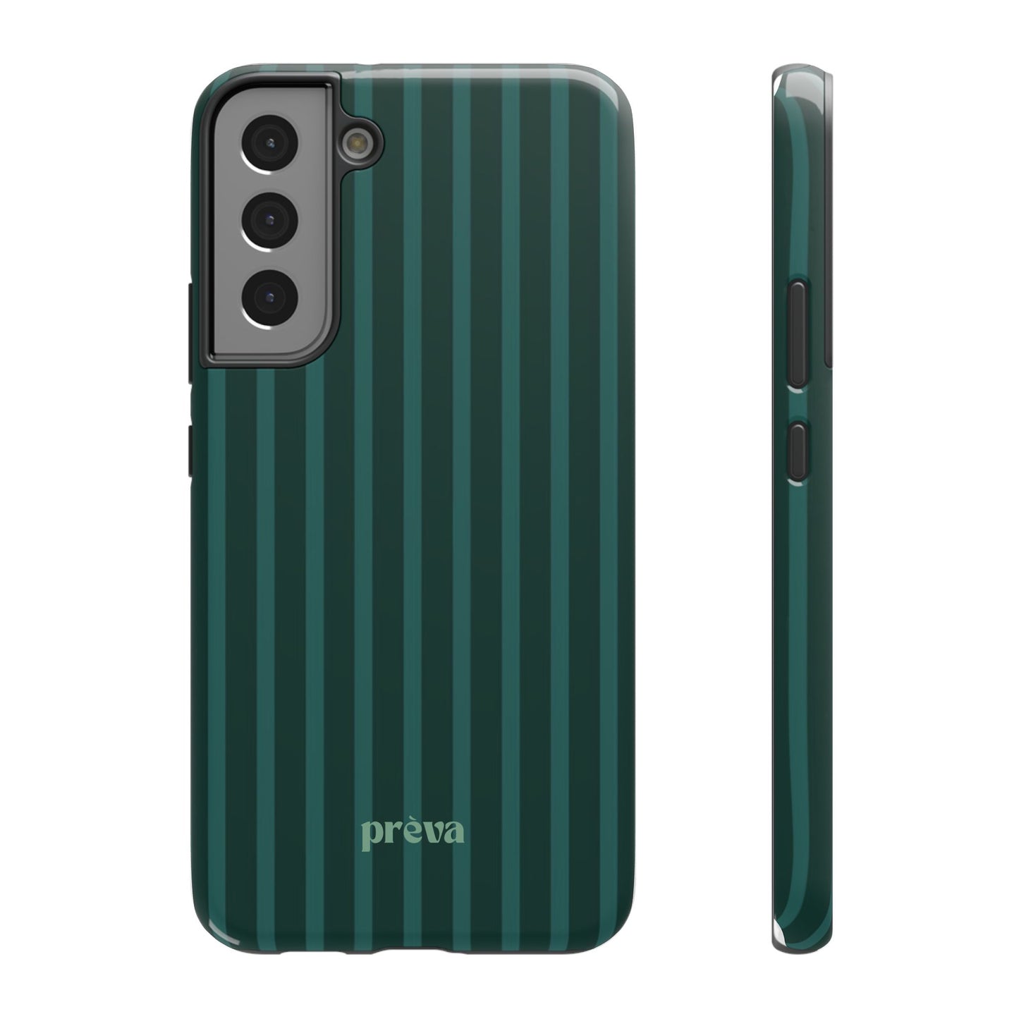 Striped Green Phone Case