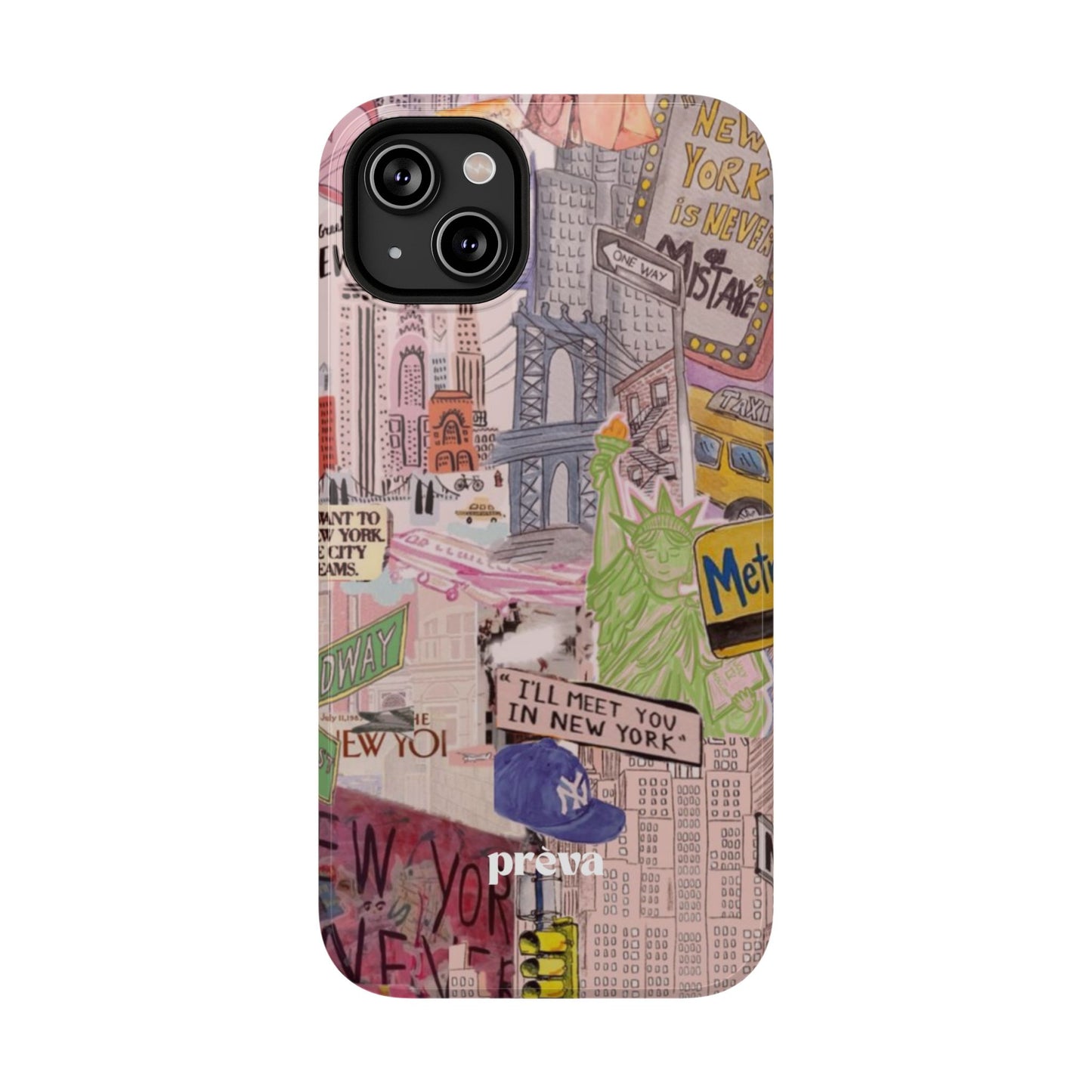 New York Collage Phone Case