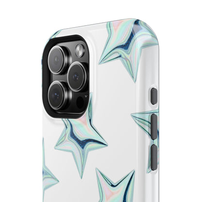 White Starburst Phone Case