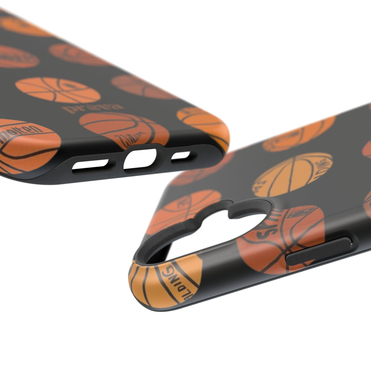 Black Basketball Phone Case