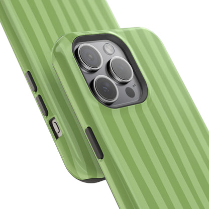Light Green Stripes Phone Case