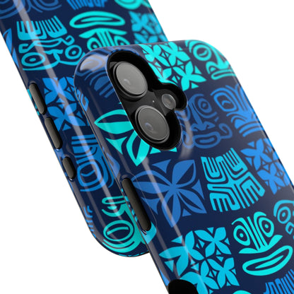 Blue Tiki Phone Case