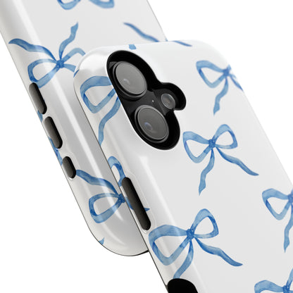 Blue Bow Phone Case