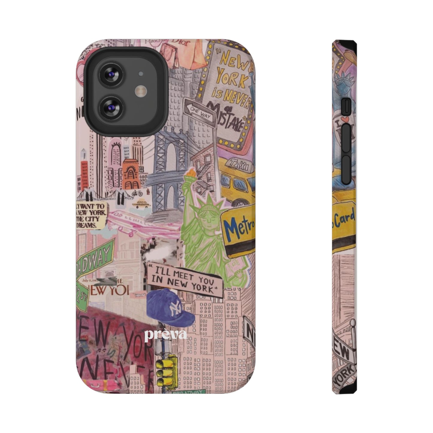 New York Collage Phone Case