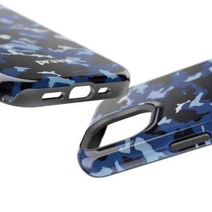 Blue Camo Phone Case