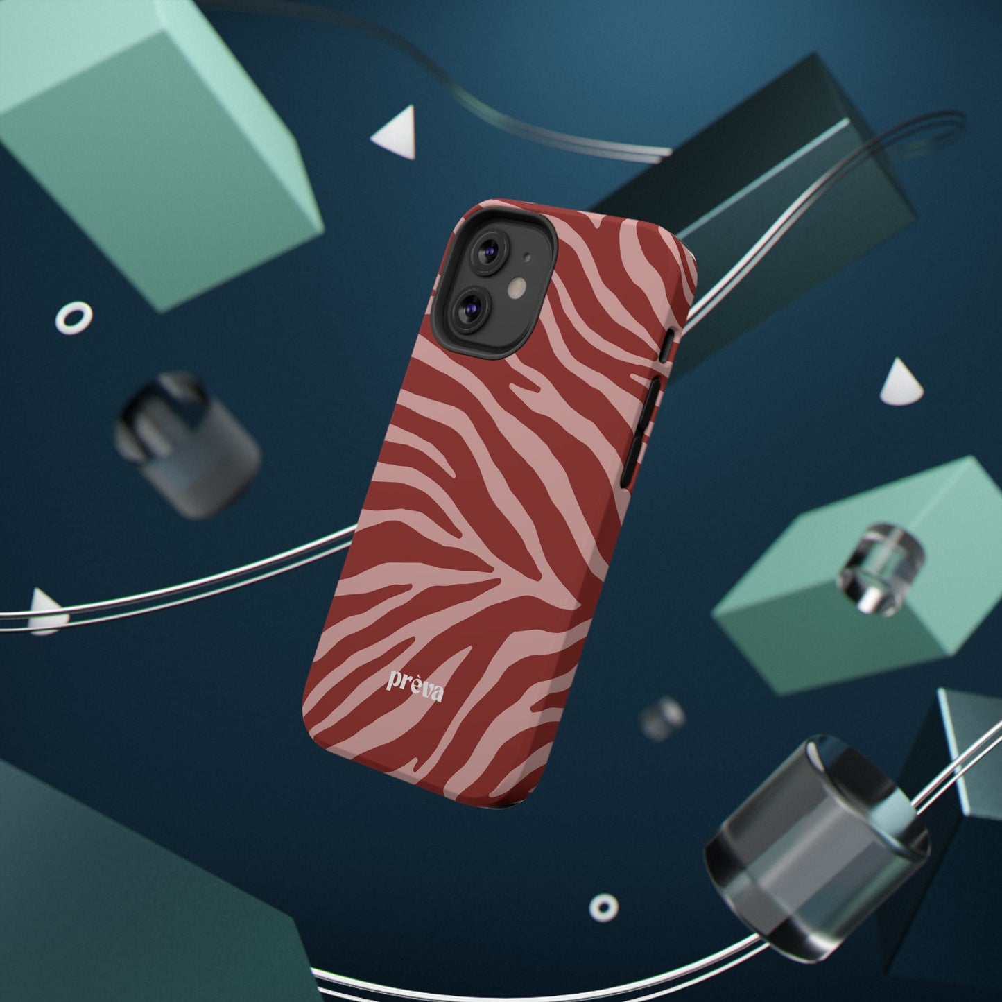 Red Zebra Phone Case