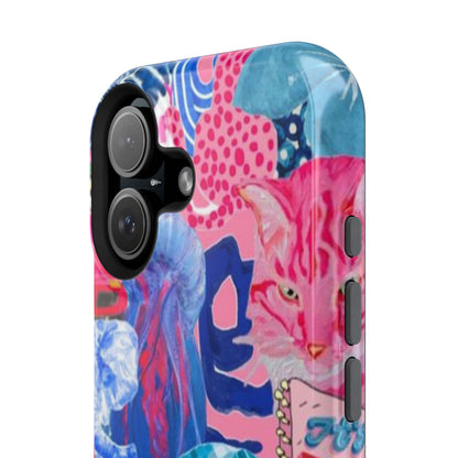 Vibrant Galaxy Collage Phone Case