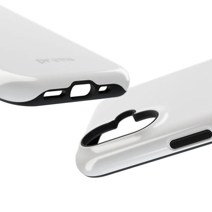 White & Grey Phone Case