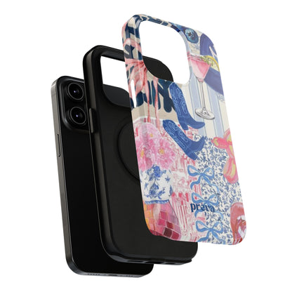Boot Down Collage Phone Case