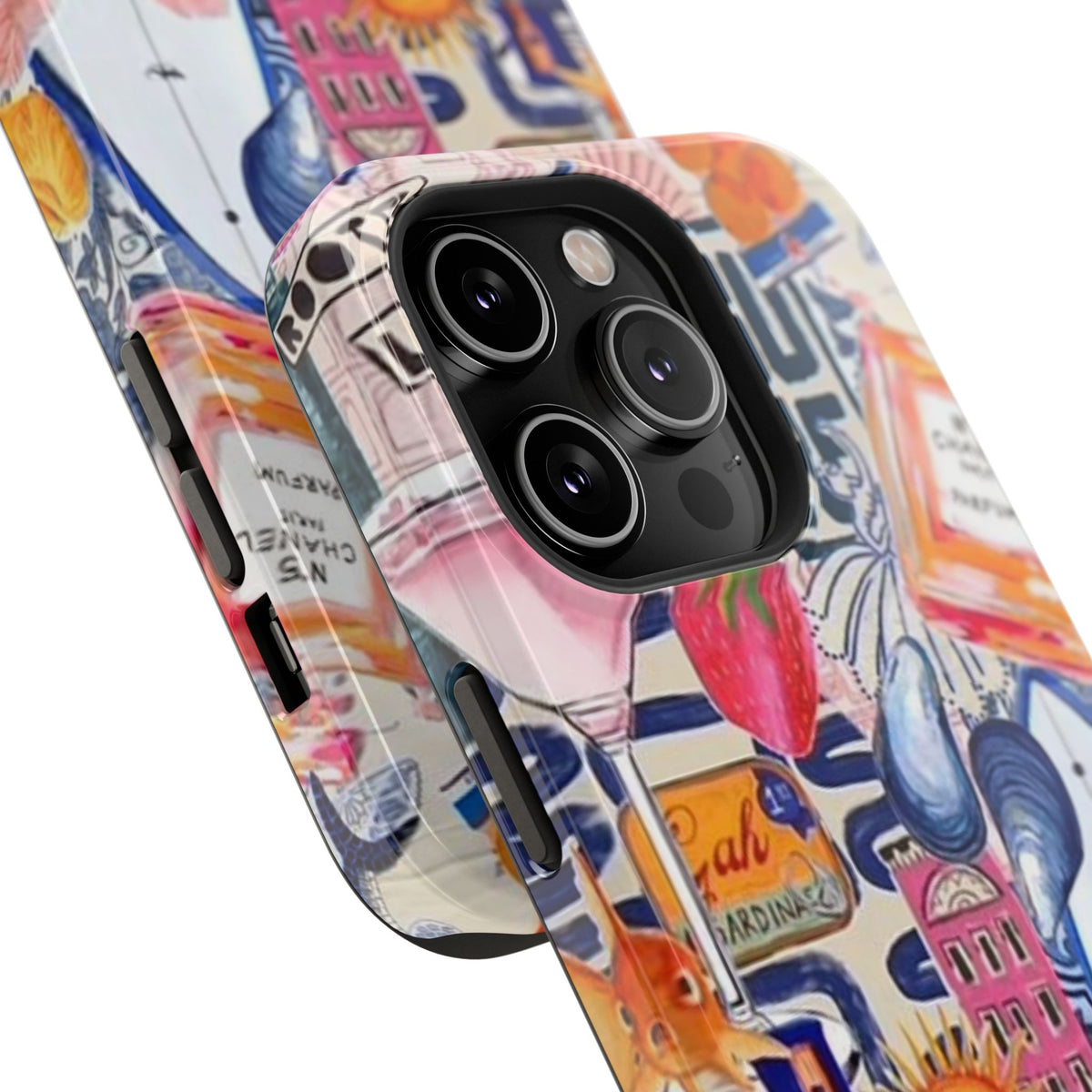 Tropical Beach Collage Phone Case