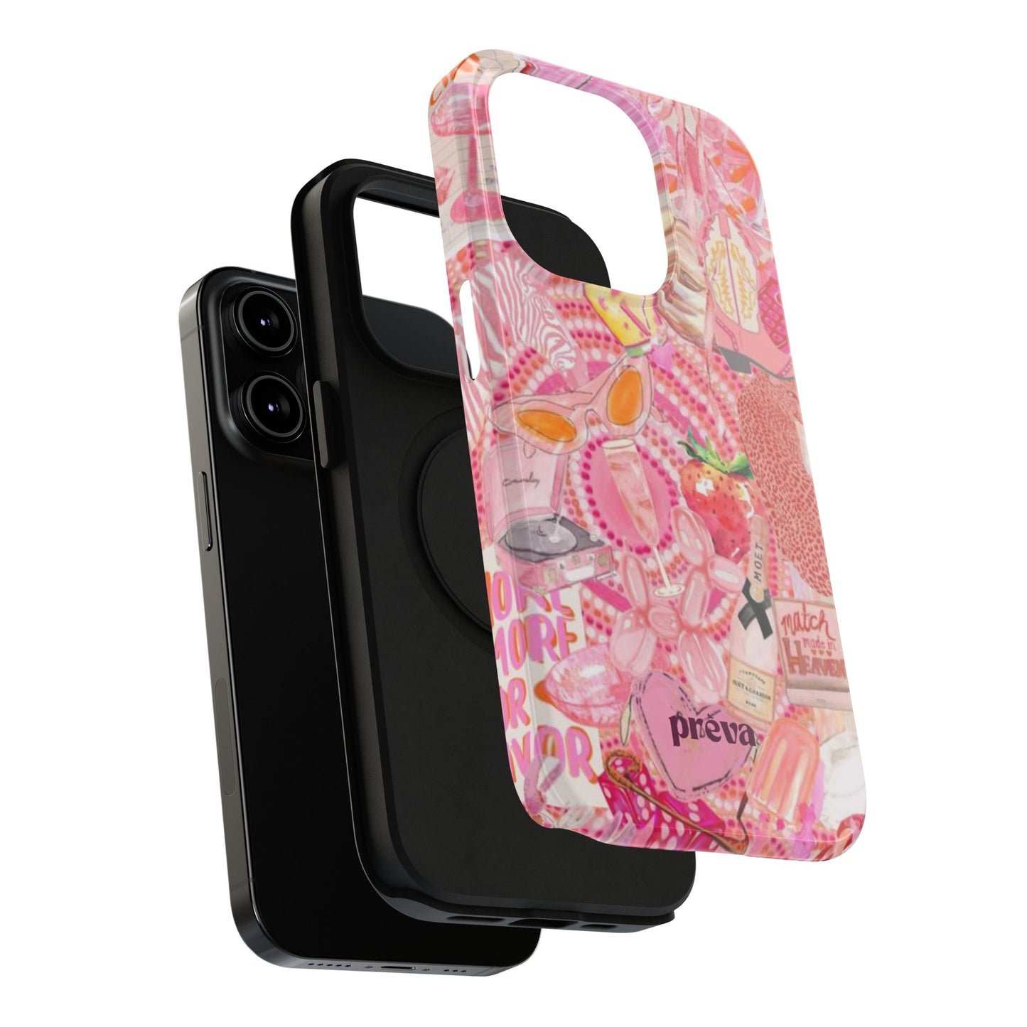Pink Collage Phone Case